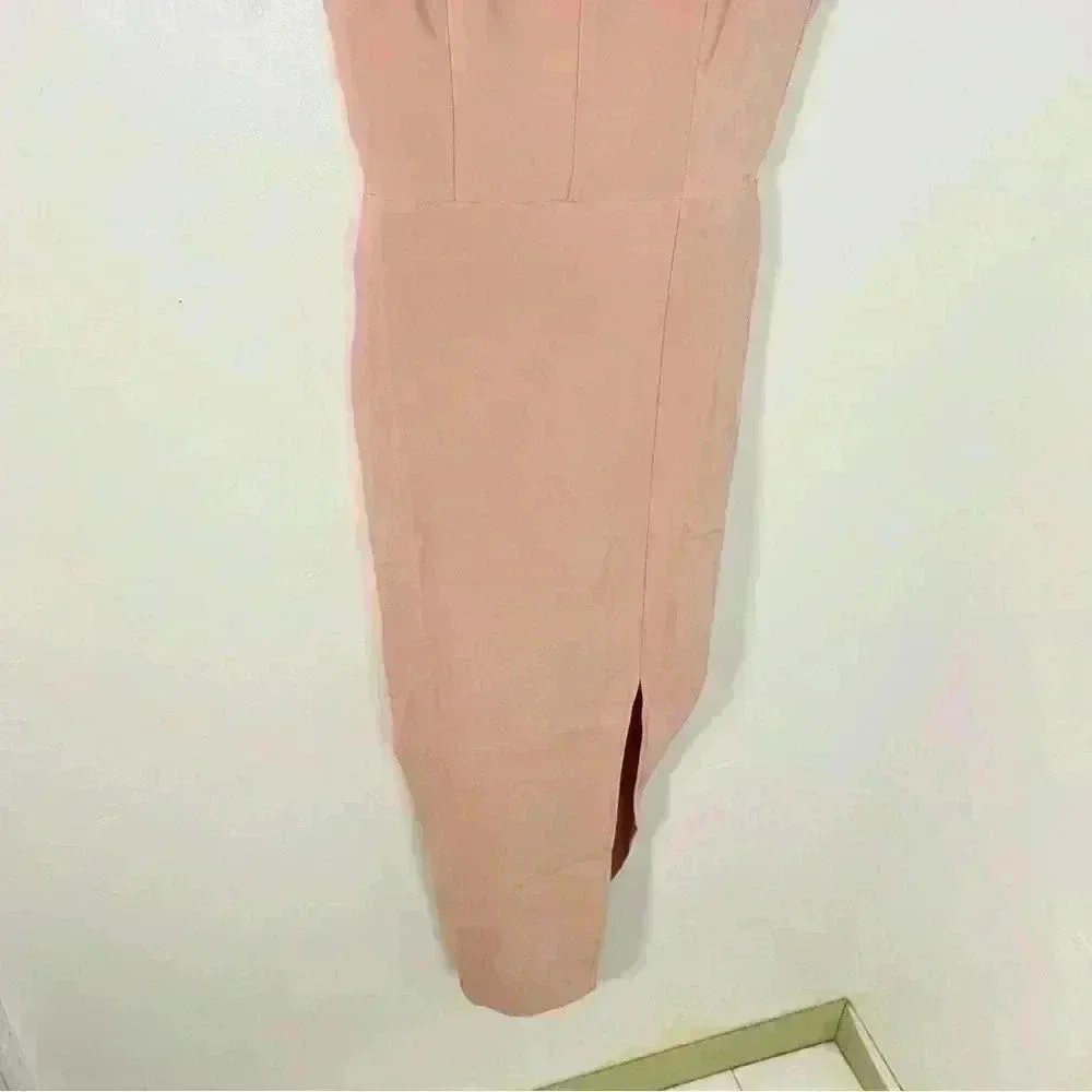 NWT Nookie Divine Midi Dress Dusty Pink - Picture 5 of 8
